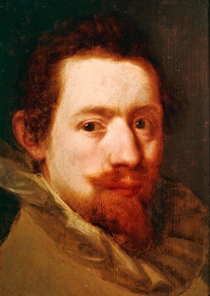 Porträtt av Peeter Snayers, ca 1626 av Peter Paul Rubens