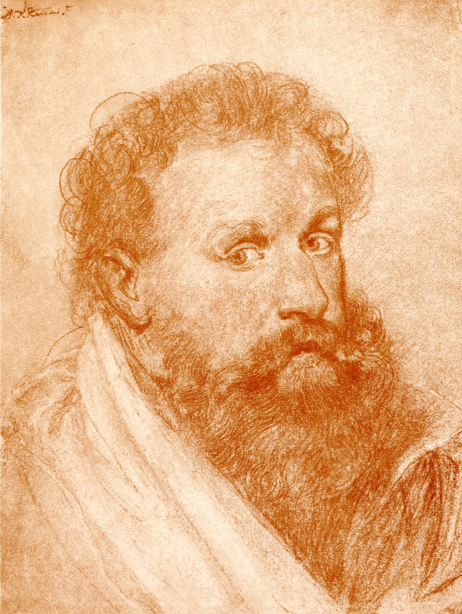 Porträtt av en främling av Peter Paul Rubens