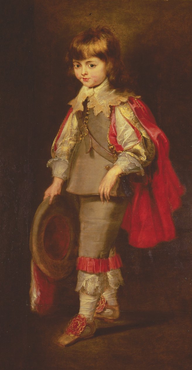 Porträtt av konstnärens son av Peter Paul Rubens