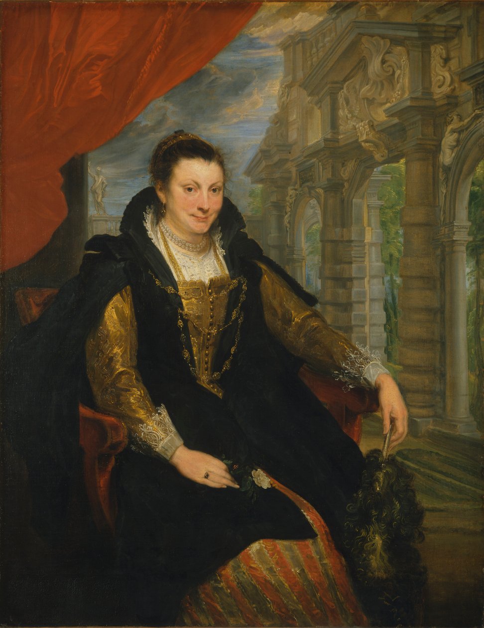 Porträt der Isabella Brandt av Peter Paul Rubens