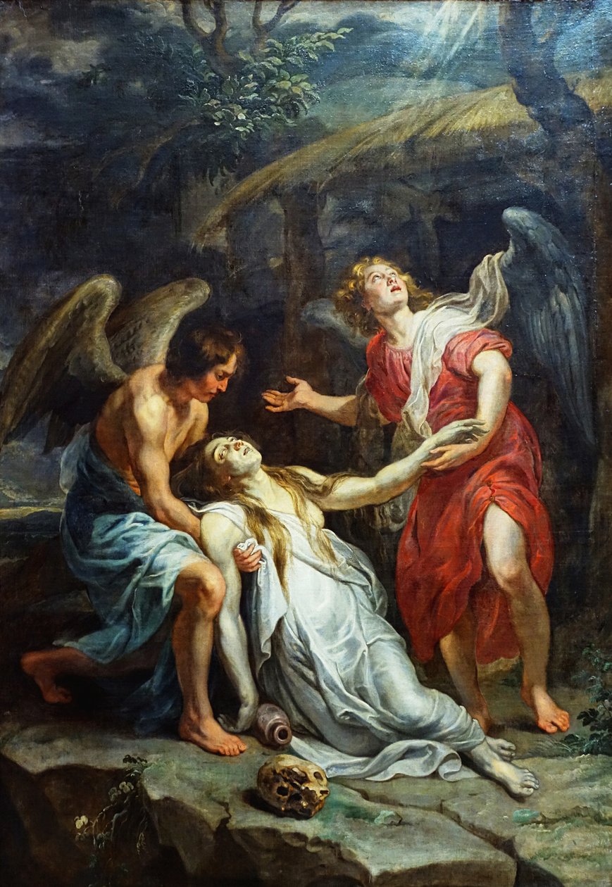 Sainte Marie-Madeleine en extase  av Peter Paul Rubens
