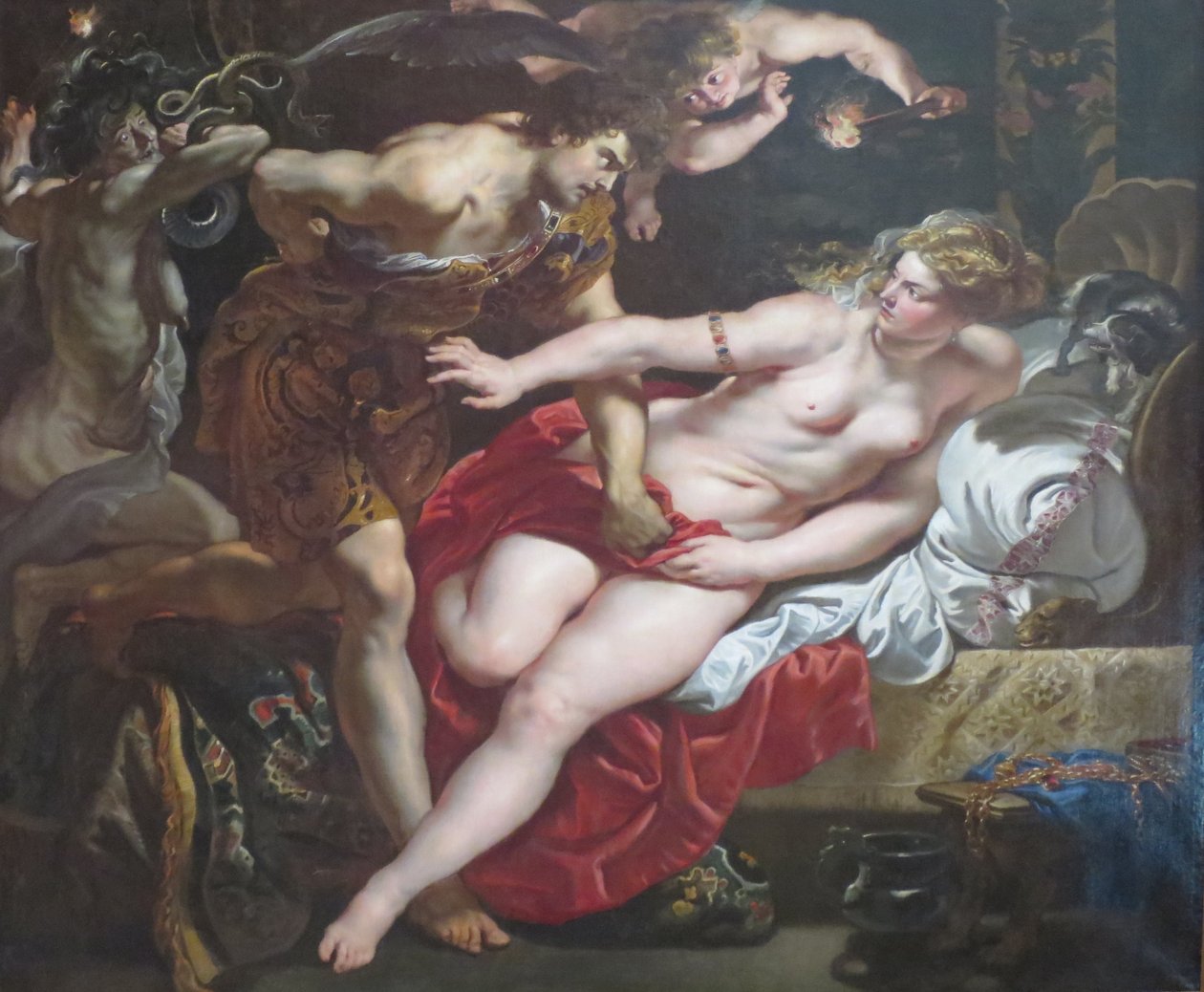 Tarquin and Lucretia  av Peter Paul Rubens