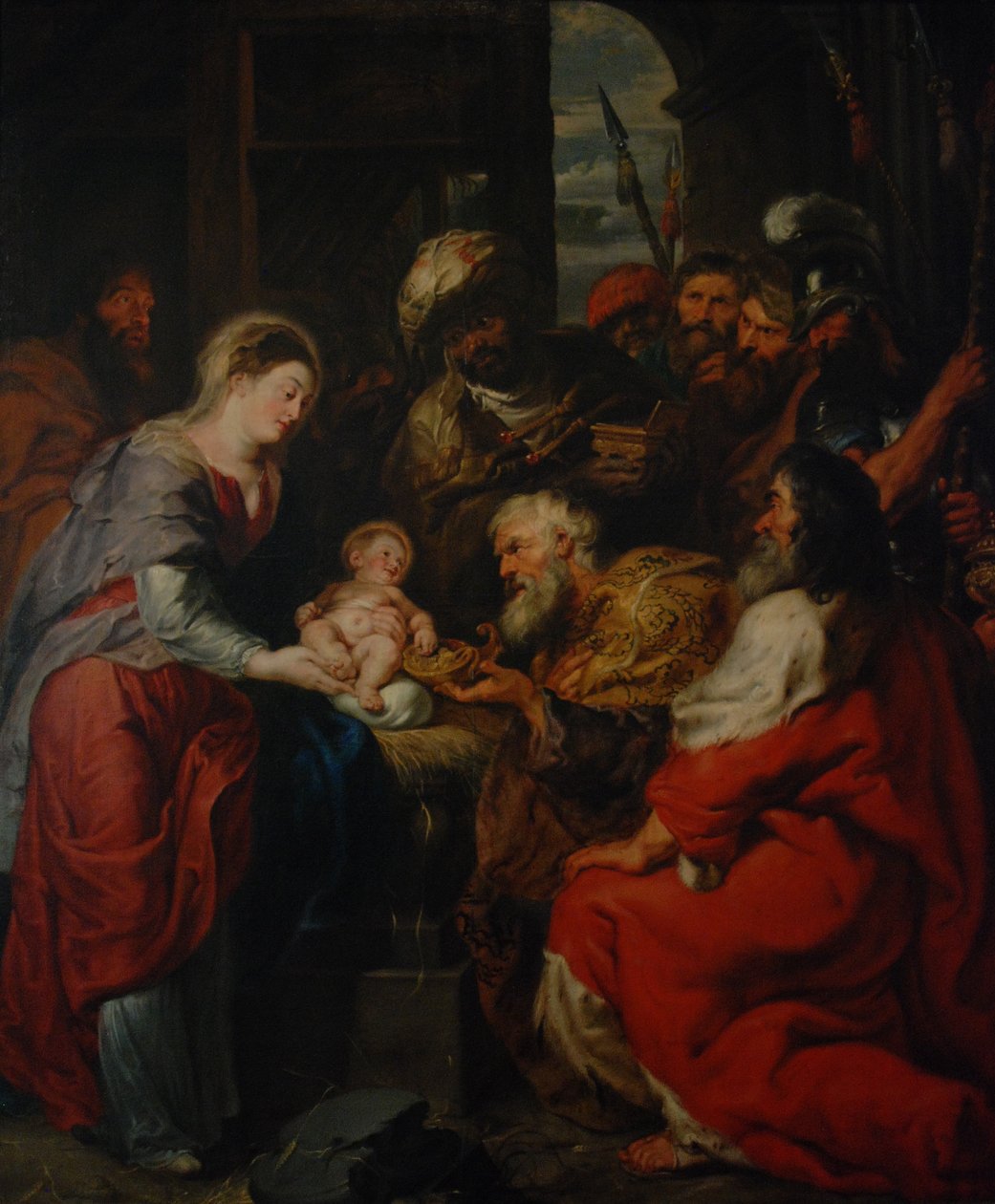 The Adoration of the Magi  av Peter Paul Rubens