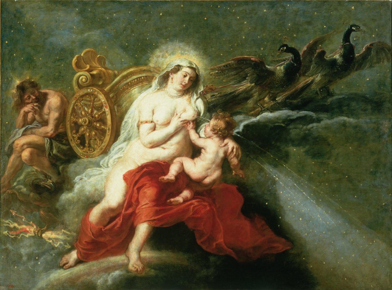 Vintergatans födelse, 1668 av Peter Paul Rubens