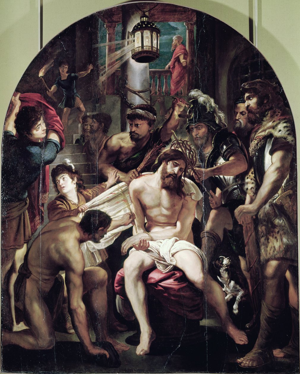 Kronan med törnar, 1602 av Peter Paul Rubens