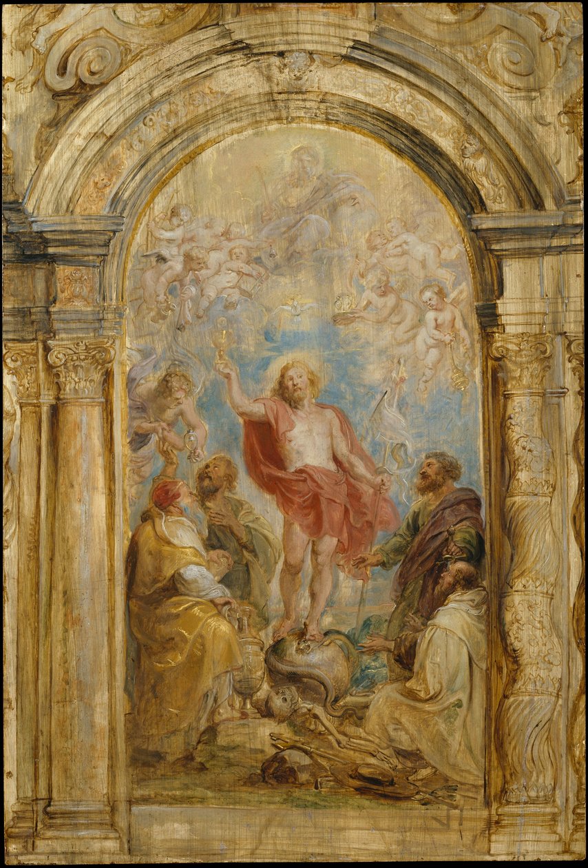 Eukaristins förhärligande, c.1630-32 av Peter Paul Rubens