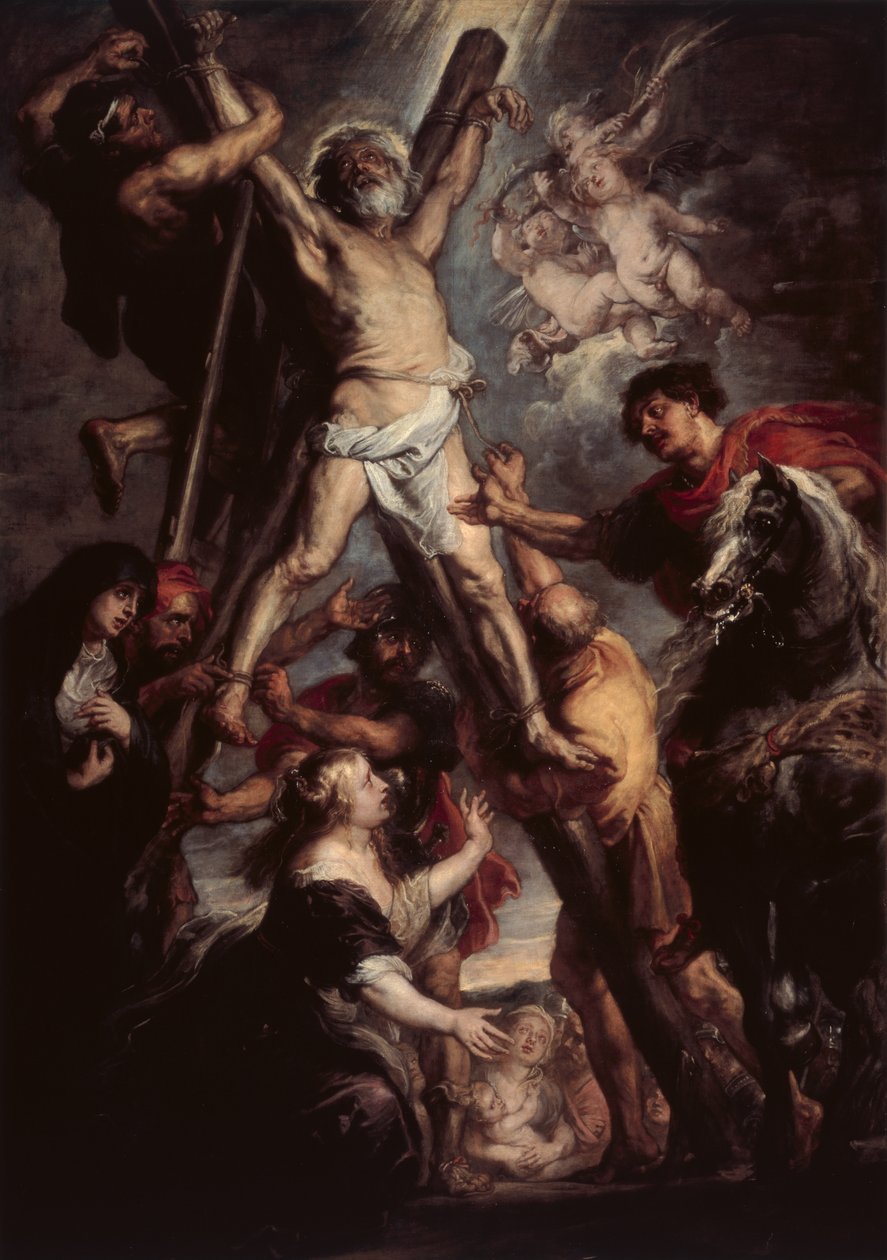The Martyrdom of St. Andrew, 1637 av Peter Paul Rubens