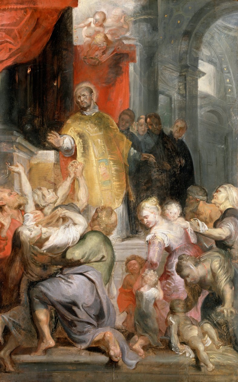 Miraklerna av den helige Ignatius av Loyola av Peter Paul Rubens