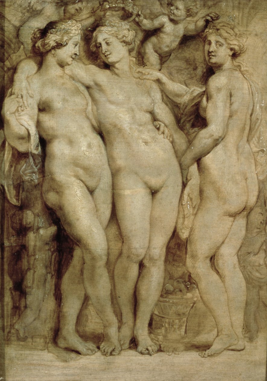 De tre nåderna av Peter Paul Rubens