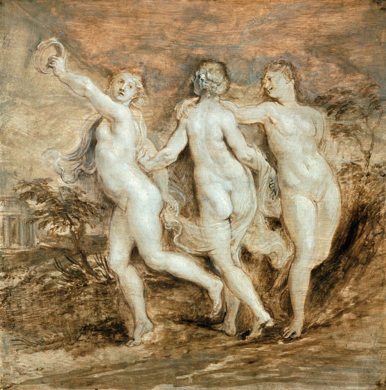 The Three Graces av Peter Paul Rubens