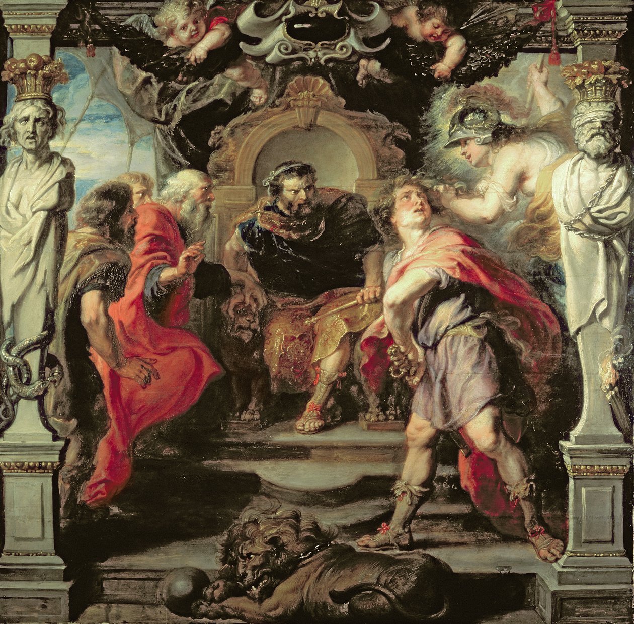 Achilles vrede c.1633 av Peter Paul Rubens