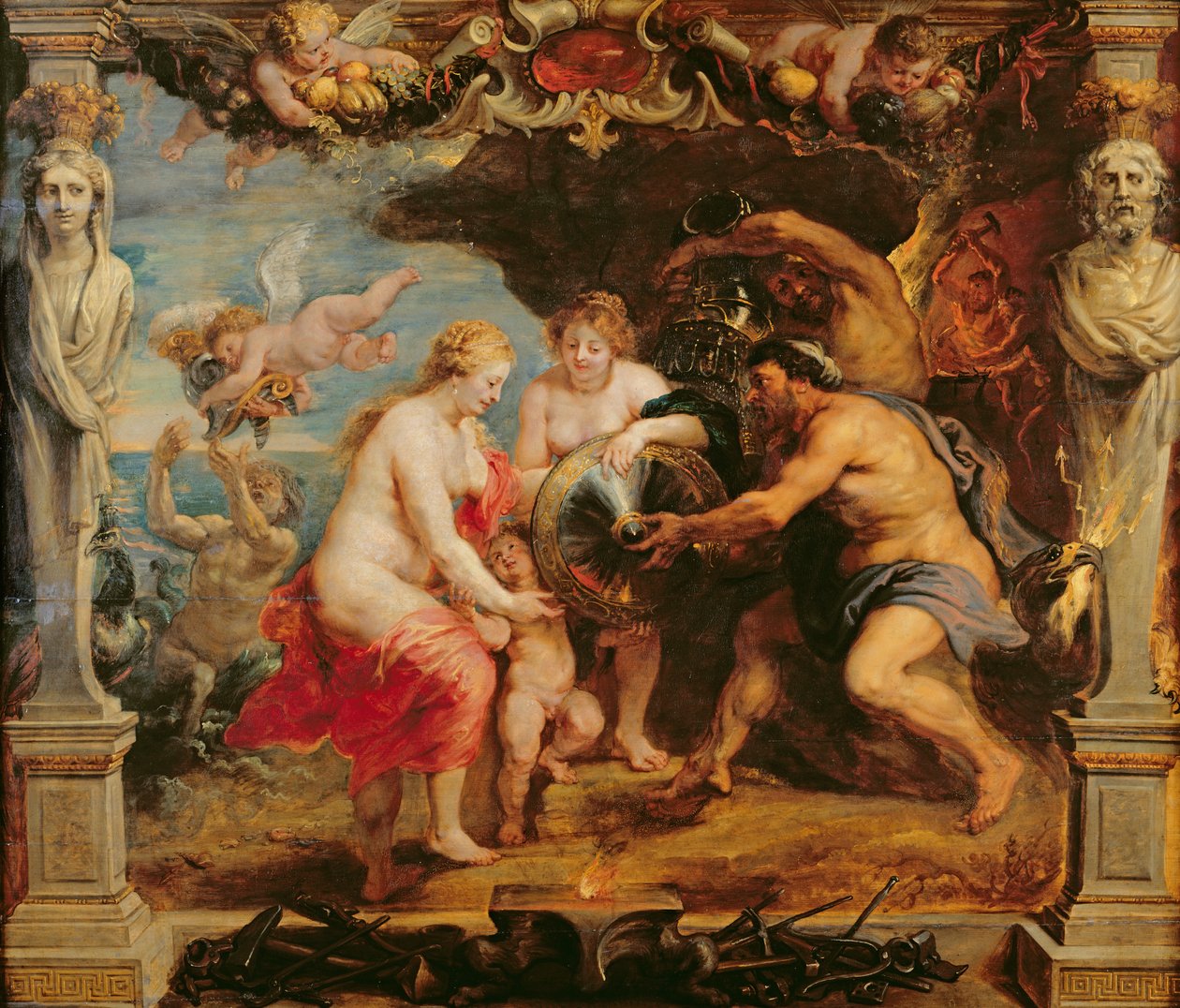 Thetis tar emot Achilles