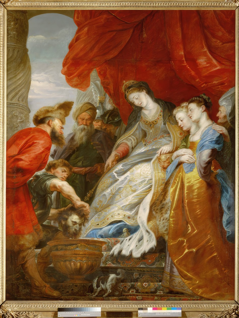 Tomyris och Cyrus av Peter Paul Rubens