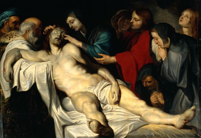 Trauer um den toten Christus av Peter Paul Rubens