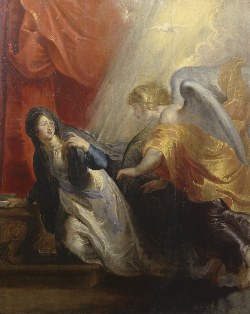 Annunciation of the Virgins Death c.1611 av Peter Paul Rubens