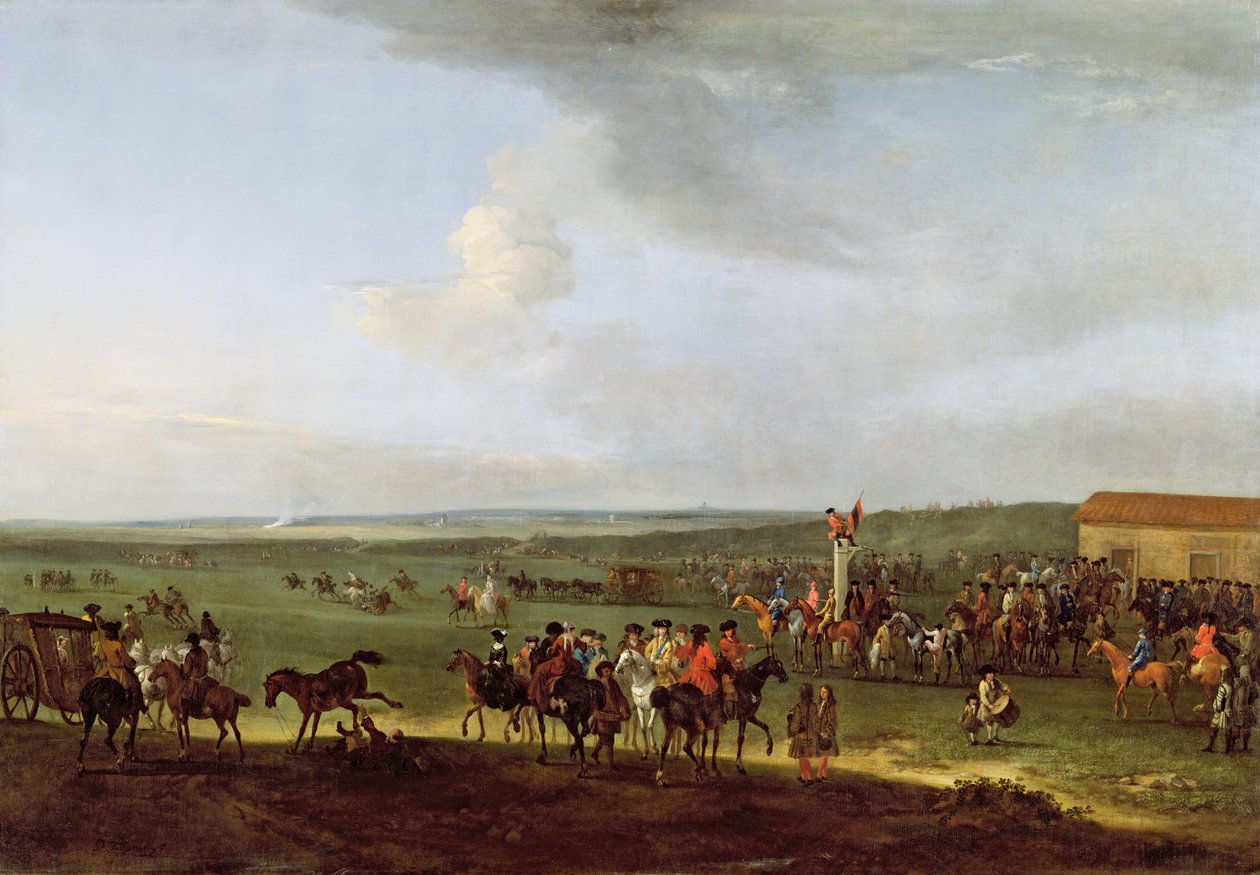 The Round Course at Newmarket, Förberedelser för King