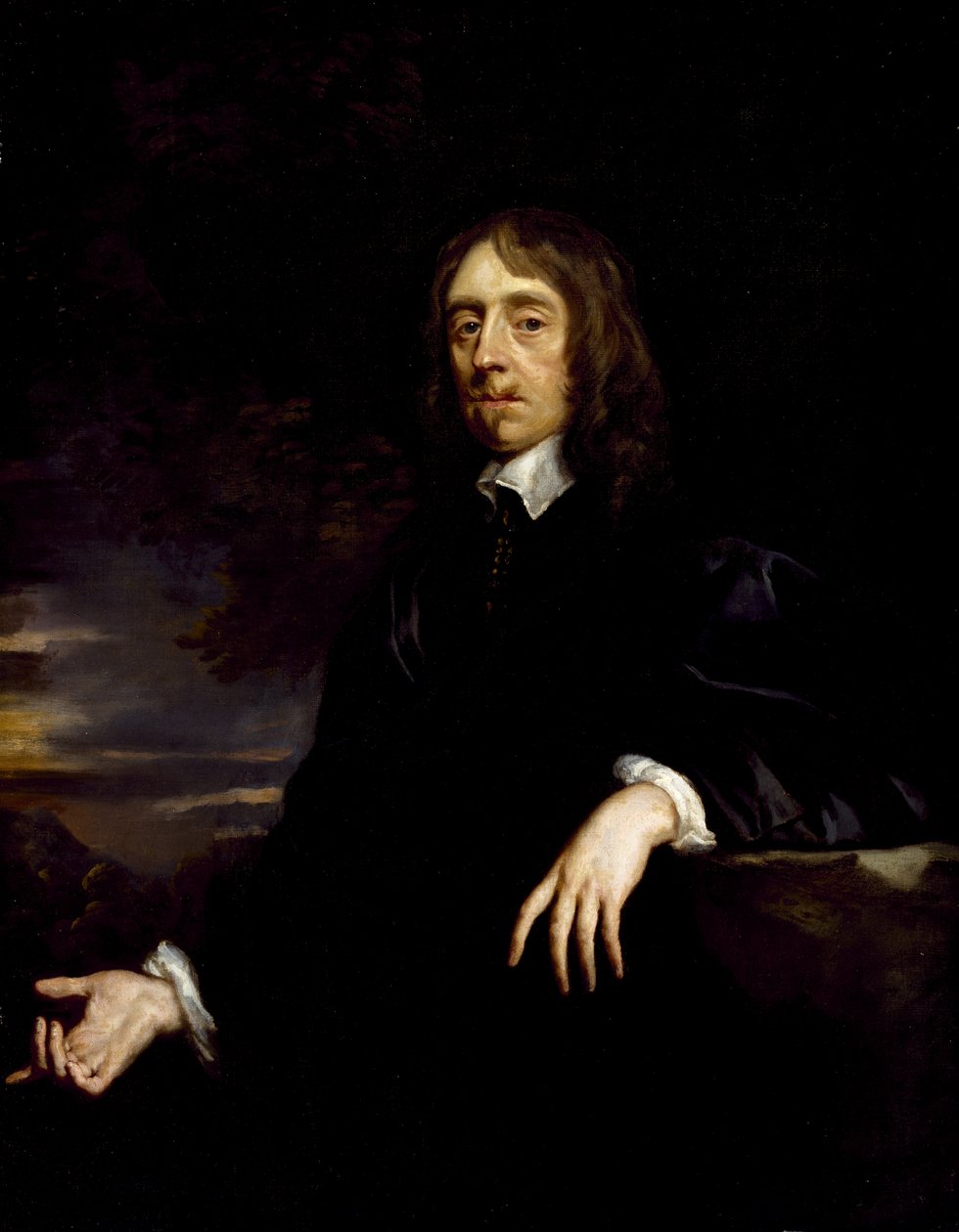 Porträtt av en gentleman, 1640-1650 av Peter Lely