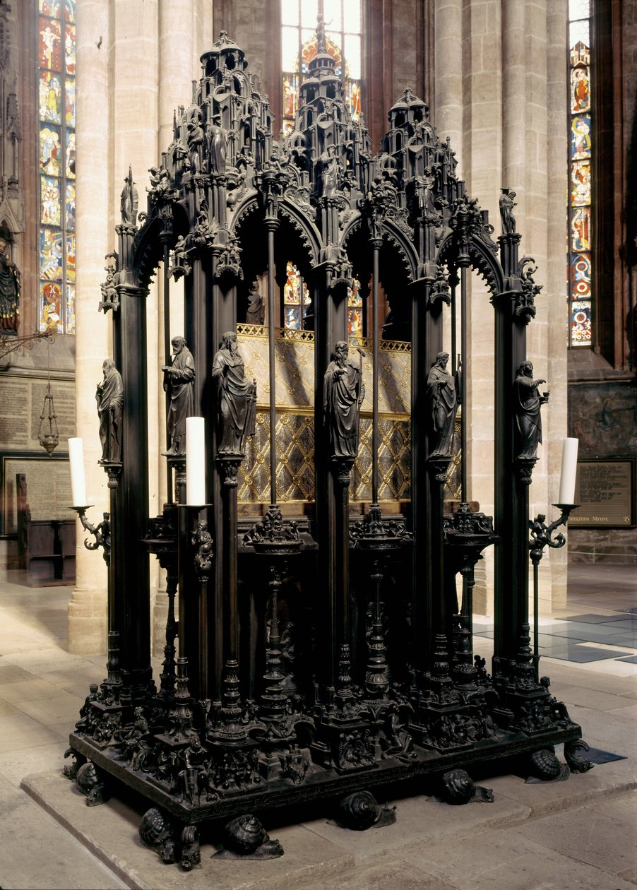 Monument av St. Sebaldus, 1508-19 (brons) av Peter Vischer