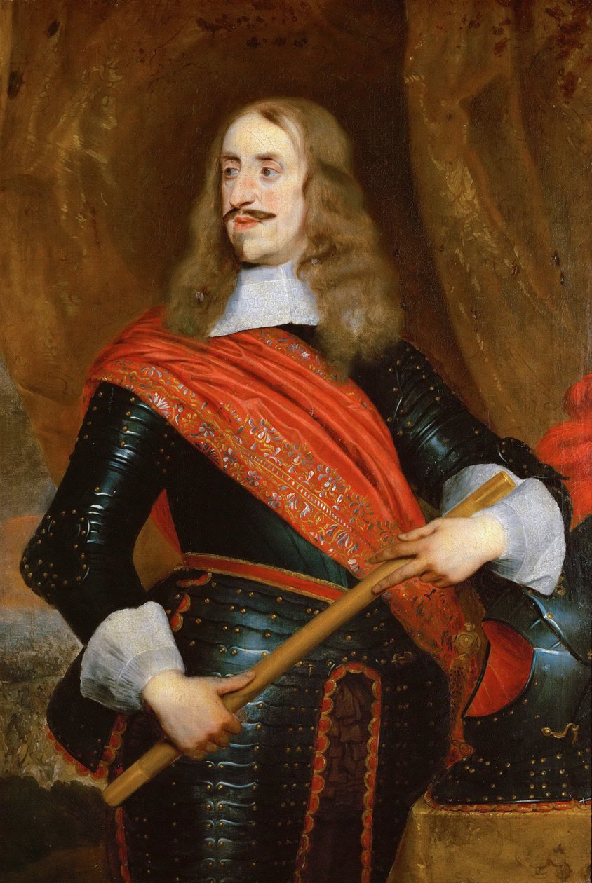 Leopold Guillaume de Habsbourg - ärkehertig Leopold Wilhelm av Österrike (1614-1662) - Peter Thys (1624-1677). Olja på duk av Peter Thys