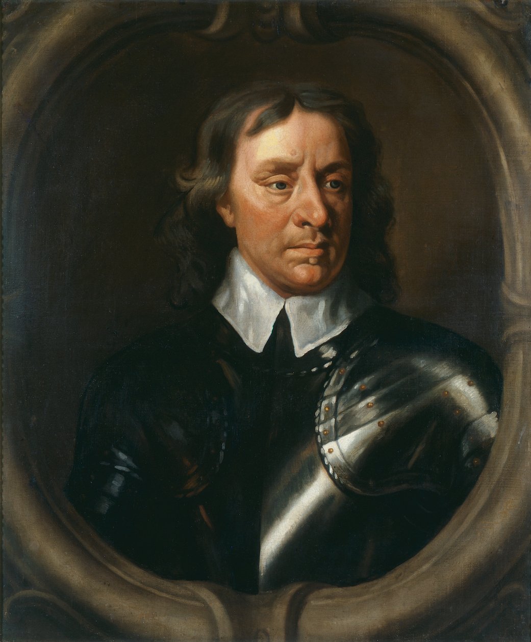 Oliver Cromwell, ca 1653-55 (olja på duk) av Peter (studio of) Lely