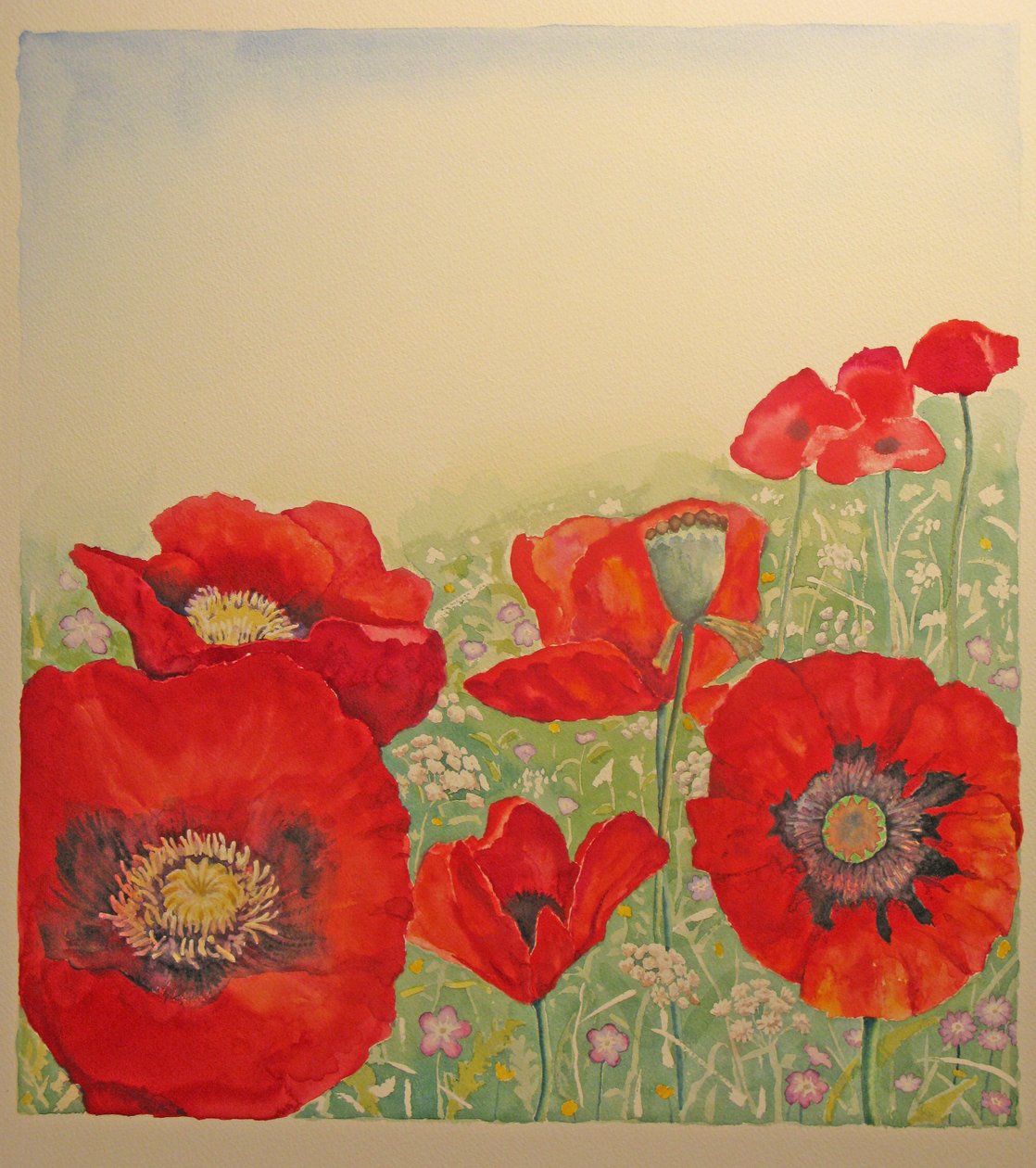 Poppy Field av Peter A Ford