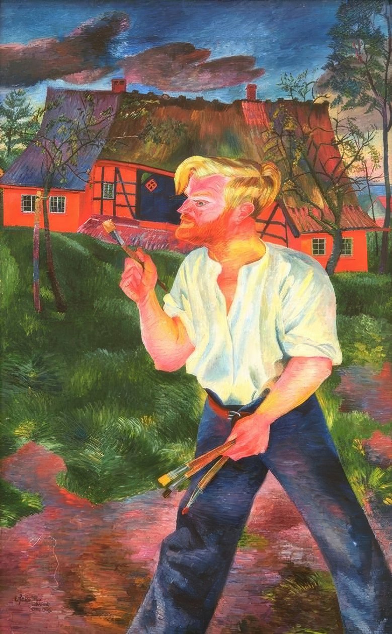 Målaren Peter August Böckstiegel – Arrode – hemlandets målare av Peter August Böckstiegel