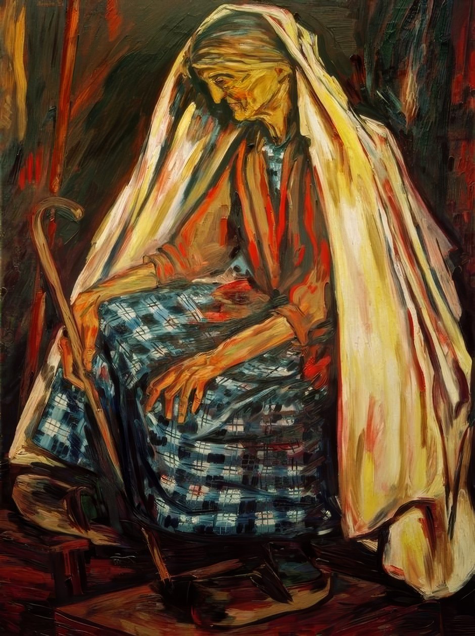 mamma bild av Peter August Böckstiegel