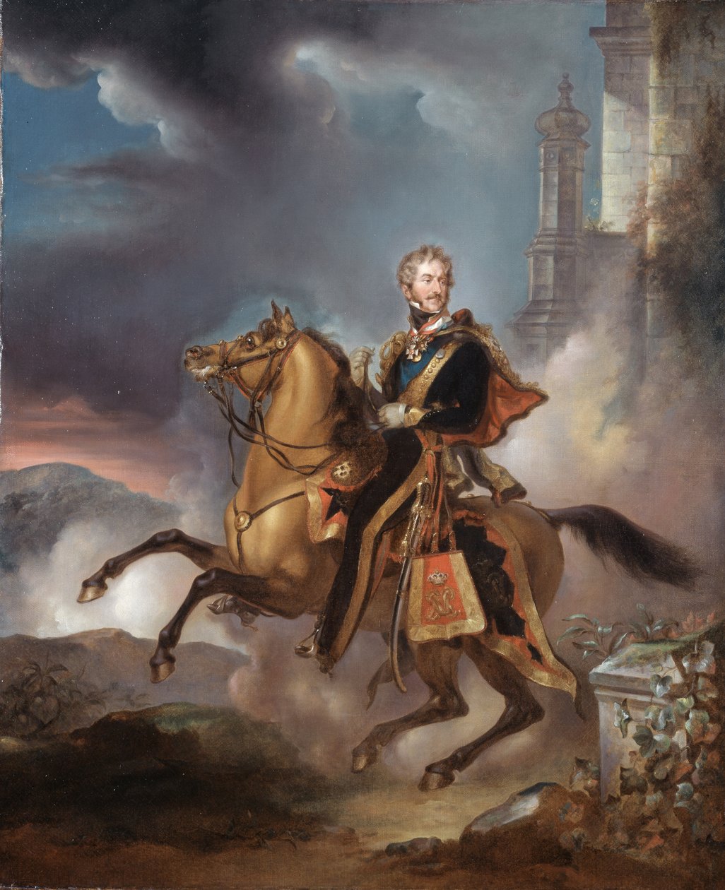 General Henry William Paget (1768-1854), ca 1815 av Peter Eduard Stroehling