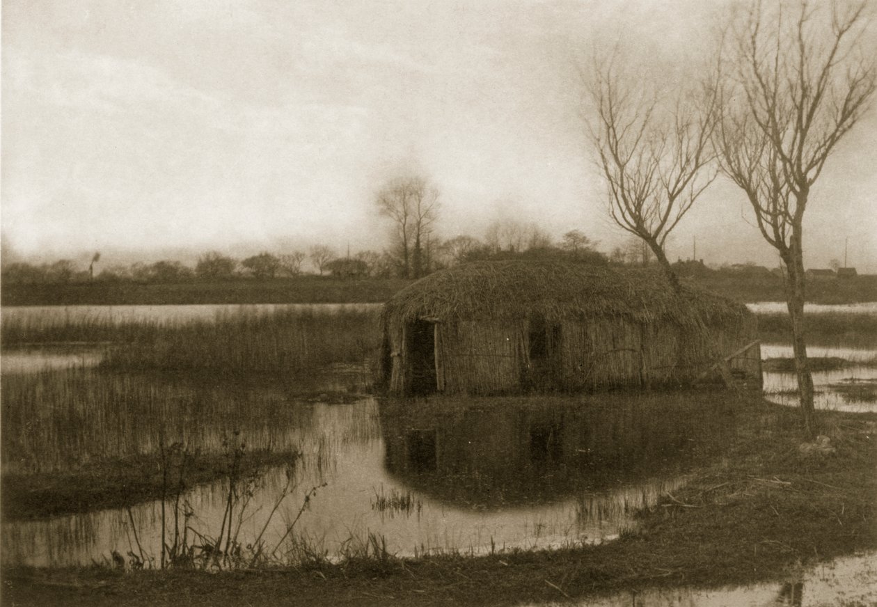 A Reed Boat Home, Life and Landscape on the Norfolk Broads, c.1886 av Peter Emerson und Thomas Goodall