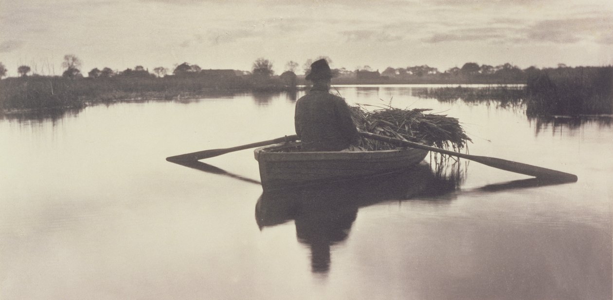 Rodd hem the Schoof-Stuff, Life and Landscape on the Norfolk Broads, 1886 av Peter Emerson und Thomas Goodall