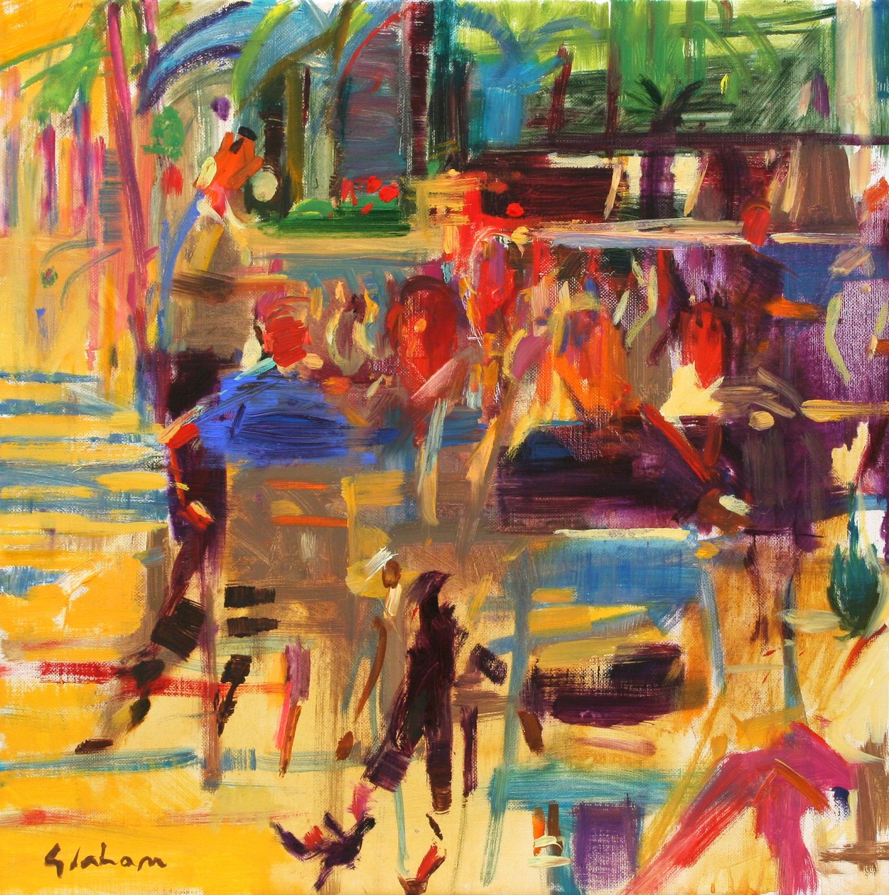 Carlton Croisette, Cannes av Peter Graham (Contemporary)