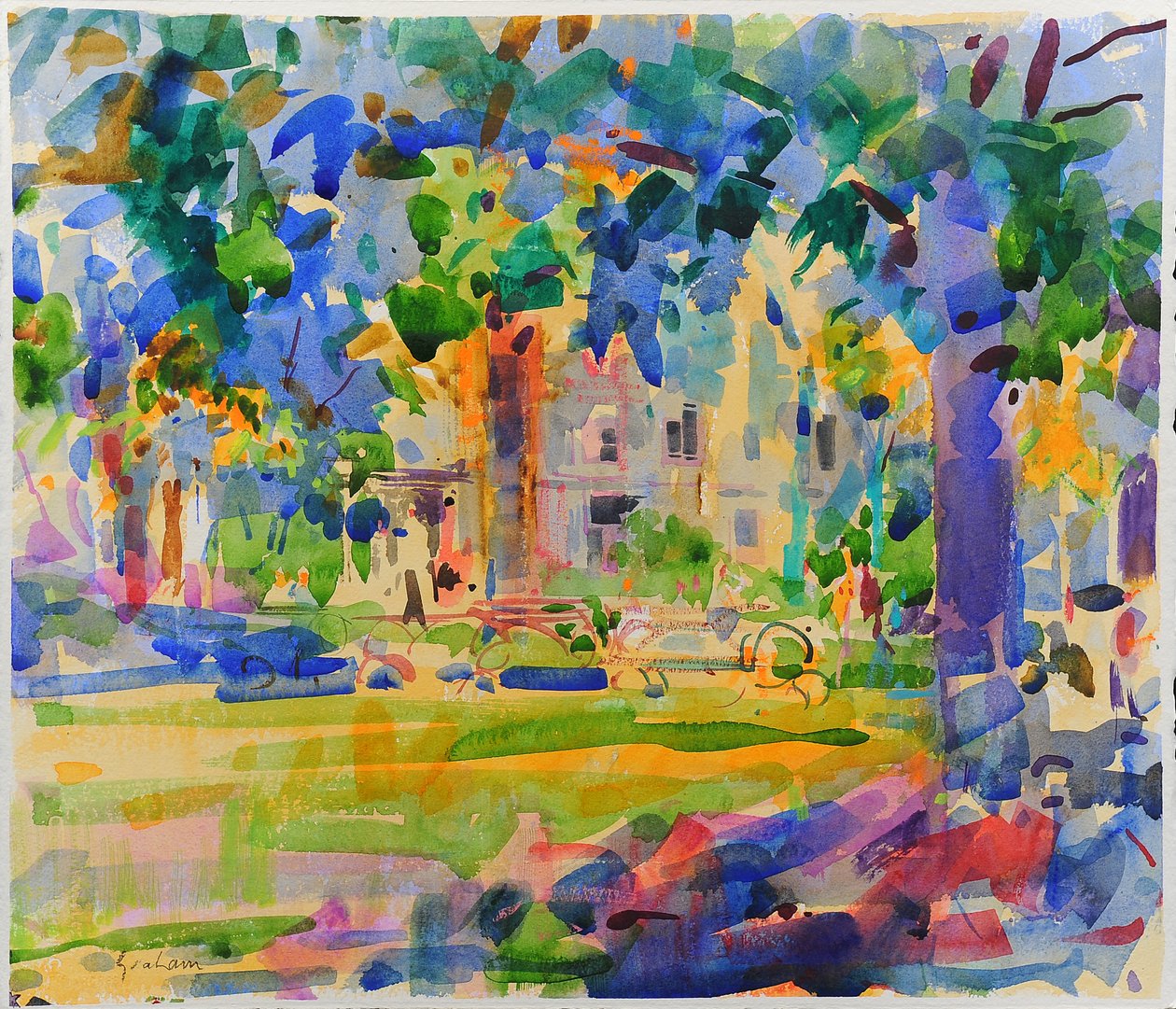 Cedar Hill Manhattan av Peter Graham (Contemporary)