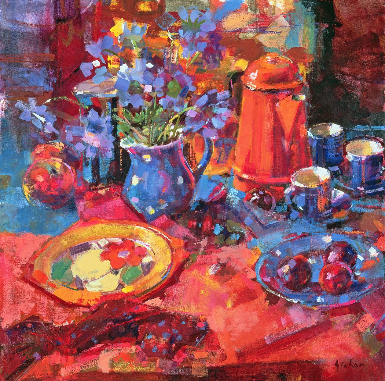 Devon morgon av Peter Graham (Contemporary)