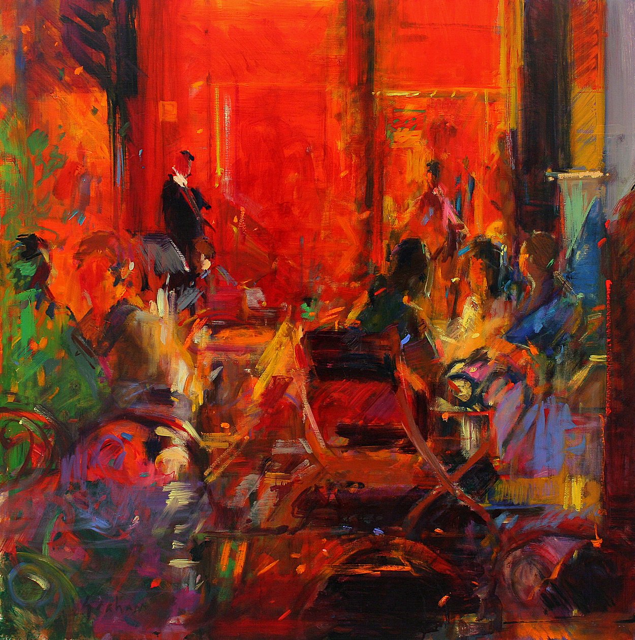 Grand Café, Ceret av Peter Graham (Contemporary)