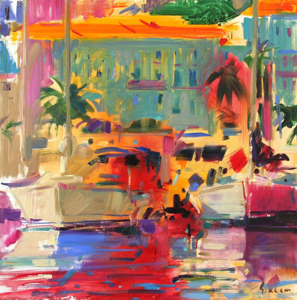 Harbour Light, 2012 av Peter Graham (Contemporary)
