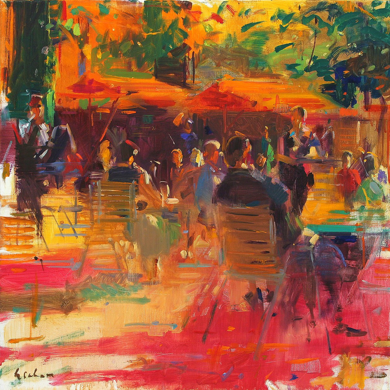 Mognar sol, Paris av Peter Graham (Contemporary)
