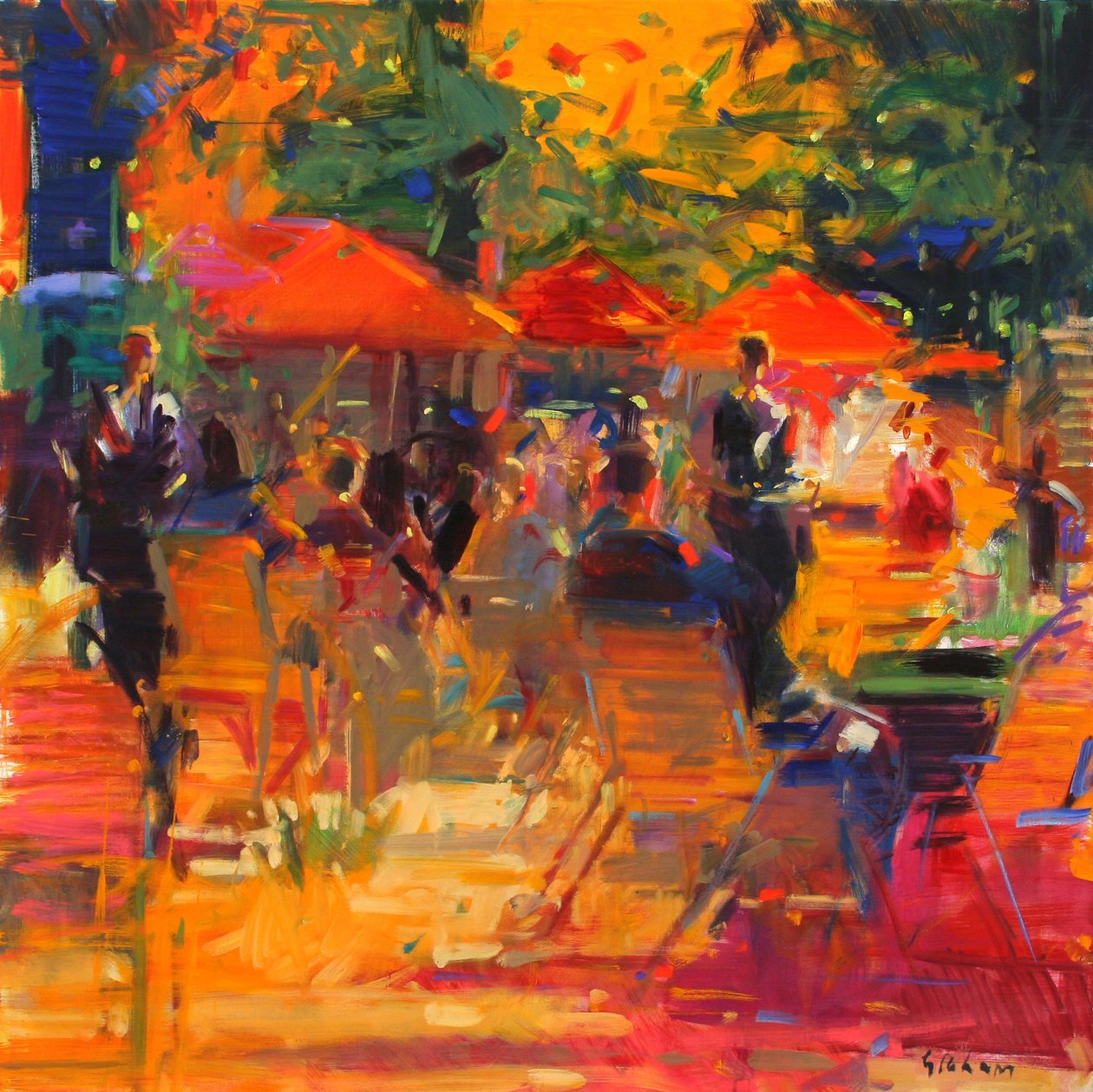 Sommarcocktails av Peter Graham (Contemporary)