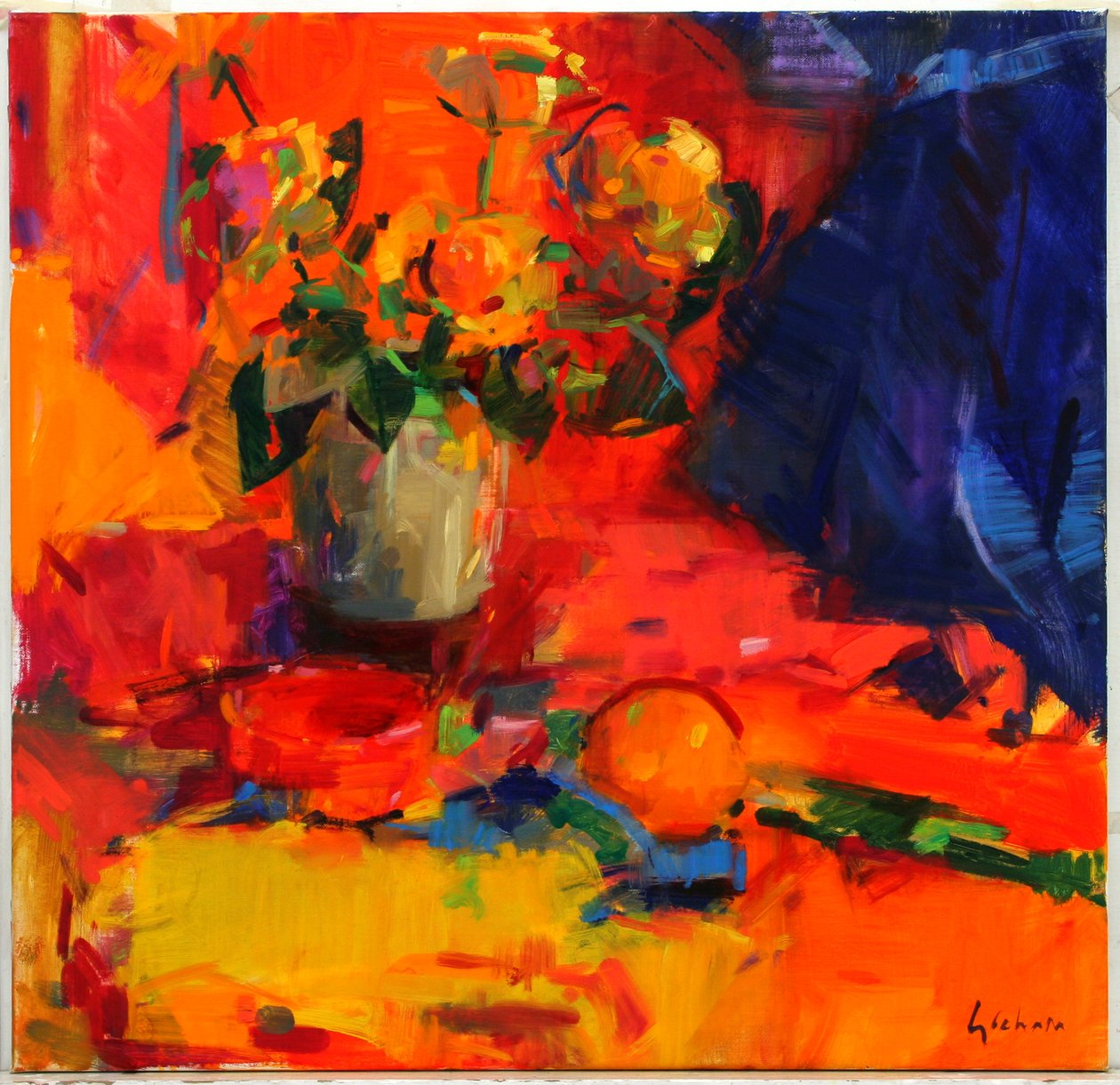 Sommarbord av Peter Graham (Contemporary)