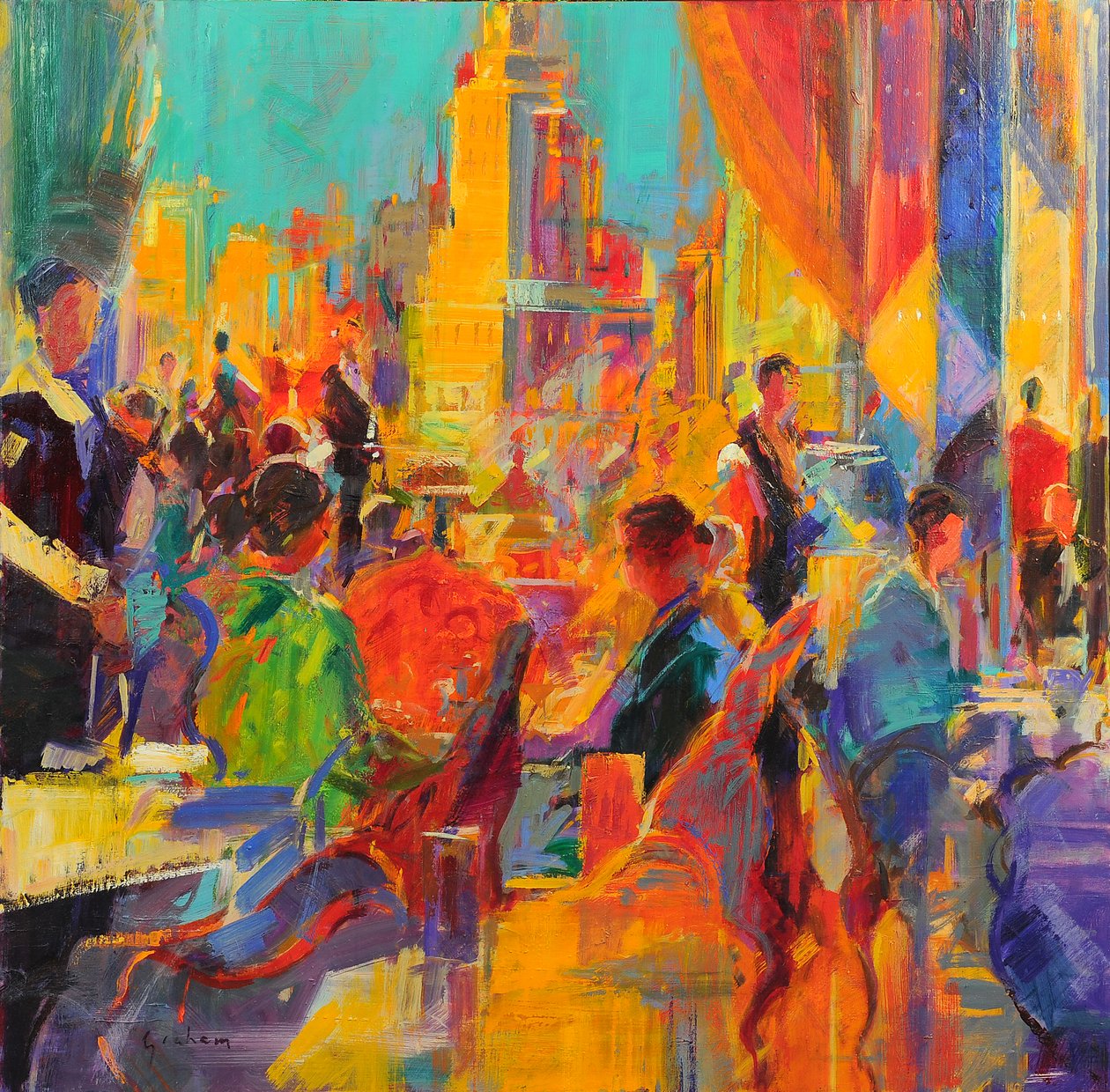 Helmsley Park Lane, New York av Peter Graham (Contemporary)
