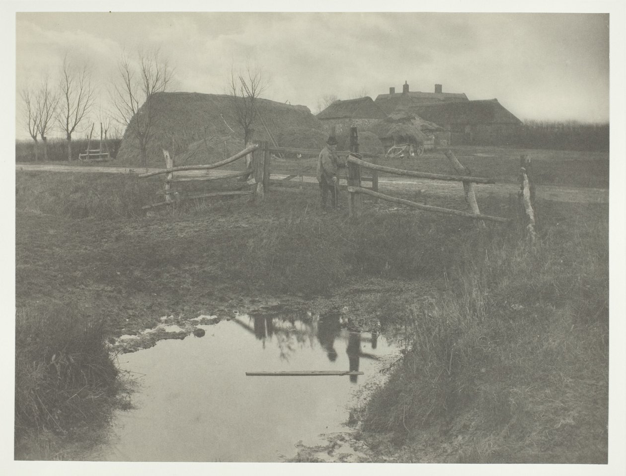 A Marsh Farm av Peter Henry Emerson