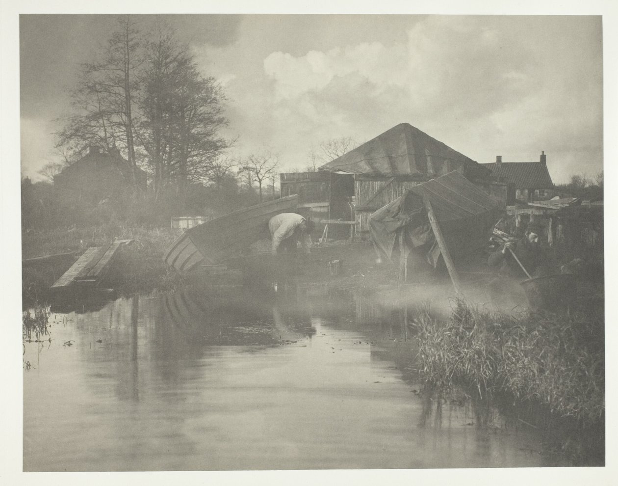 En båtvarv i Norfolk av Peter Henry Emerson