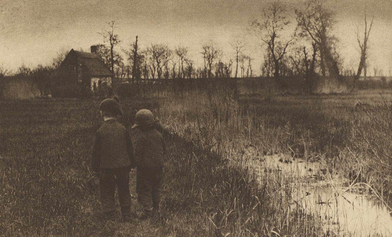En padda på stigen: tidig vår i Norfolk av Peter Henry Emerson