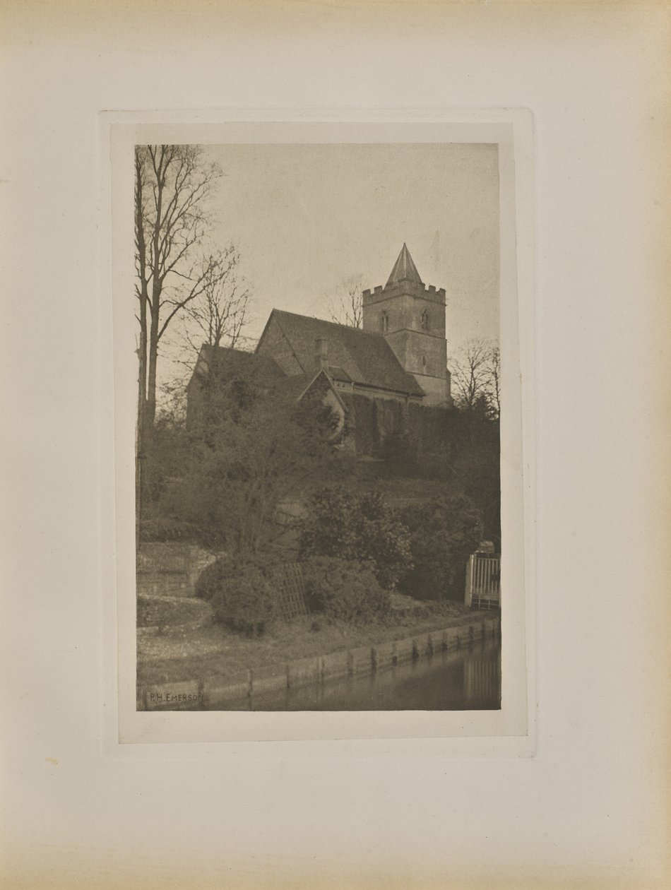 Amwell kyrka av Peter Henry Emerson