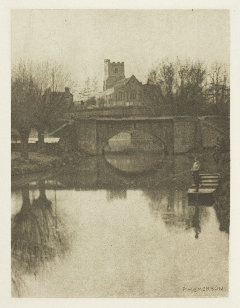 Broxbourne kyrka av Peter Henry Emerson