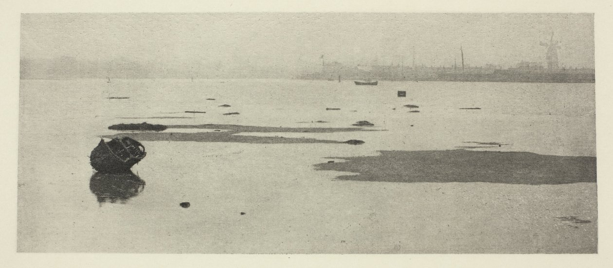 Lågt vatten på Breydon av Peter Henry Emerson