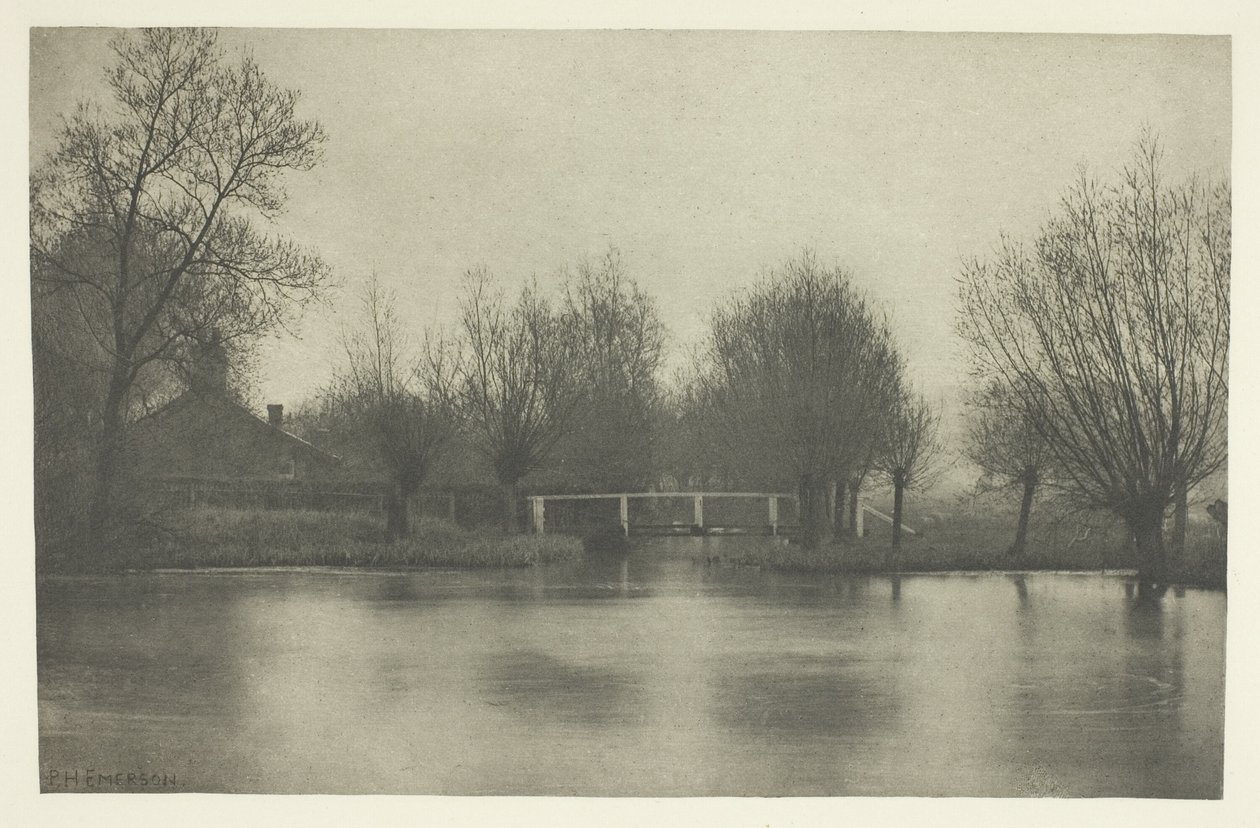 Mynningen av den gamla floden Stort av Peter Henry Emerson