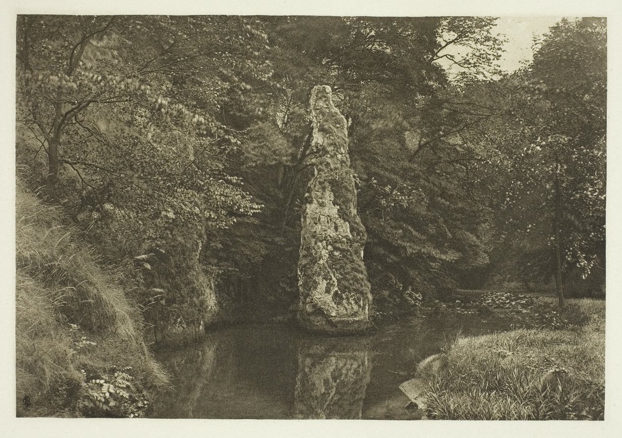"Pike Pool" Beresford Dale av Peter Henry Emerson