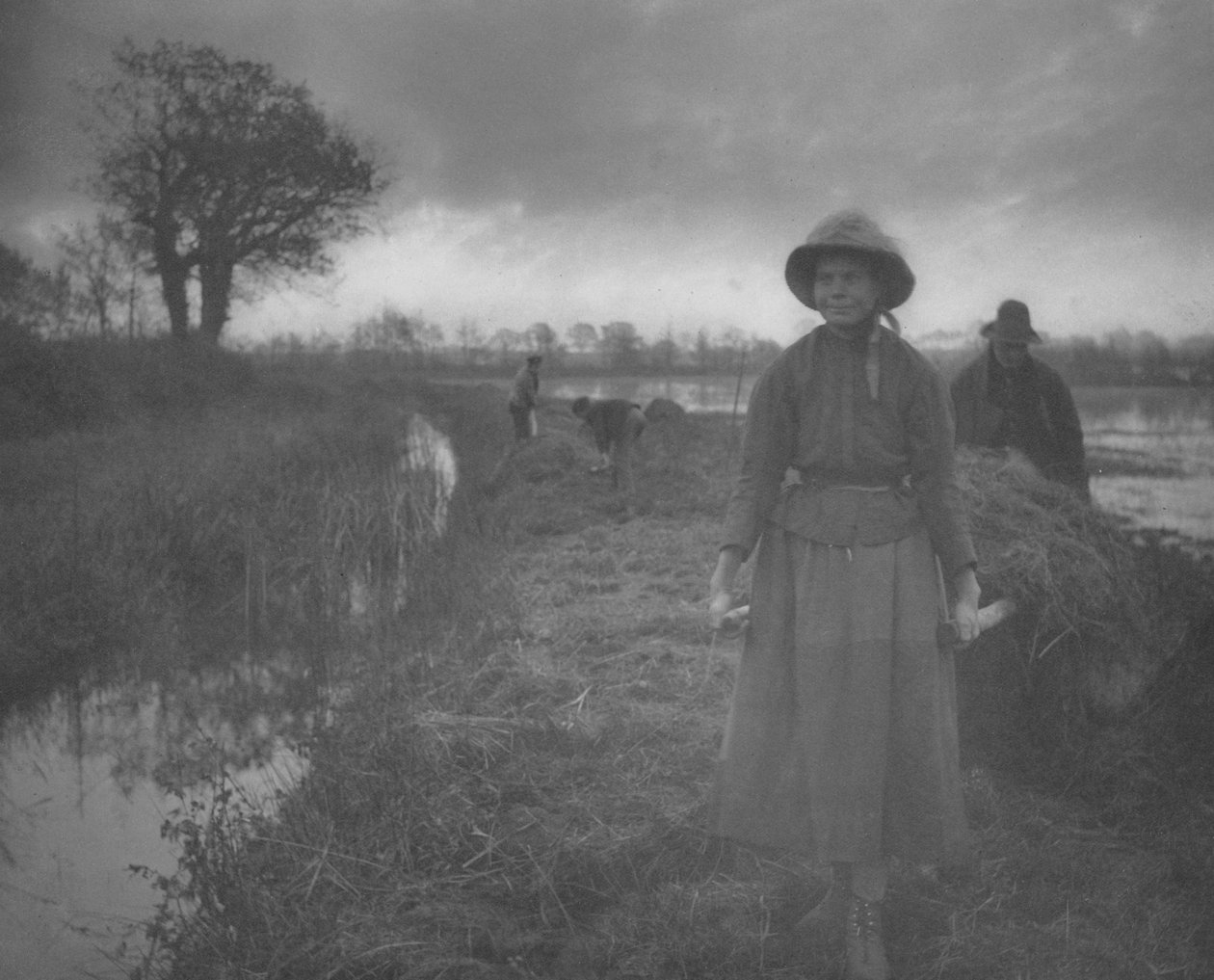 Polering av Marsh Hay av Peter Henry Emerson