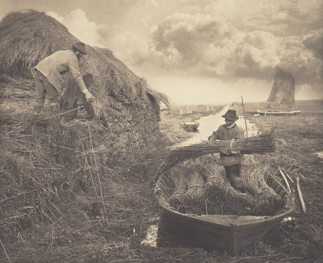 Att stapla vass av Peter Henry Emerson