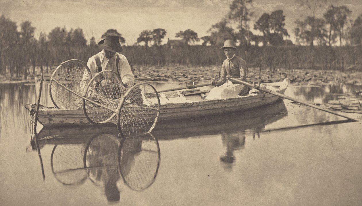 Uppsättning av bågnätet av Peter Henry Emerson